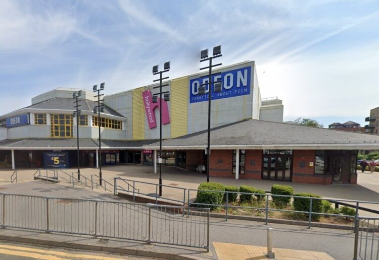 The Point building in Bracknell, that was occupied by Hollywood Bowl, the Odeon cinema and Pizza Hut. All businesses are now closed. Credit: Google Maps