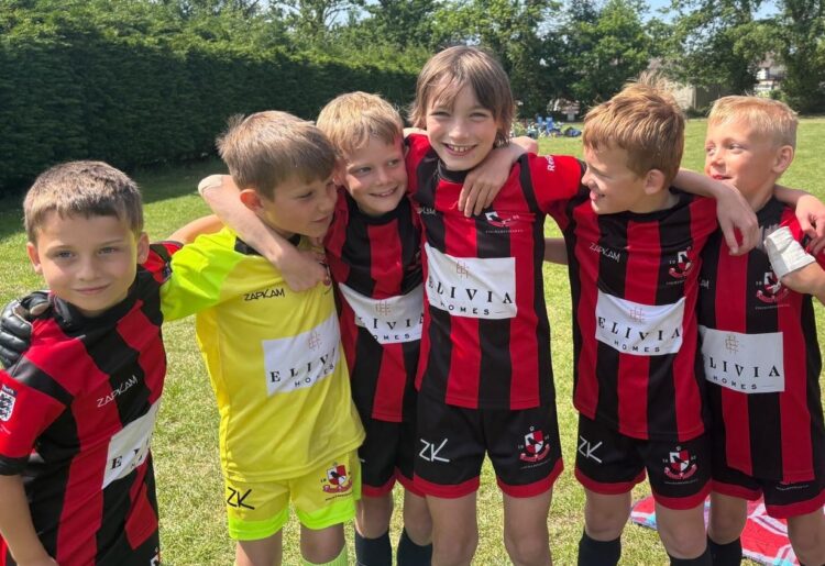 Elivia Homes funded the hire of a floodlit astroturf pitch, contributing funds to cover the costs and allowing the players to maintain their weekly training schedule.