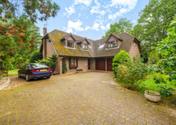 A home currently for sale on Hollybush Ride.