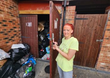 Sam Wills of 51 Hampden Crescent is appalled by the smell from the bin cupboard