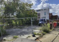 The plot behind Peach Street.