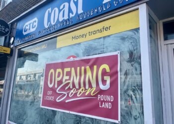 Rge new business in Peach Street. Pic: Andrew Batt.