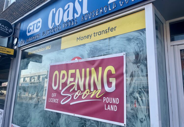 Rge new business in Peach Street. Pic: Andrew Batt.