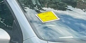 No parking enforcement tickets will be issued after woman suffers fall.