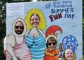 The Ollie Young Fun Day on Sunday.

The Grierson Family posing for a fun picture.