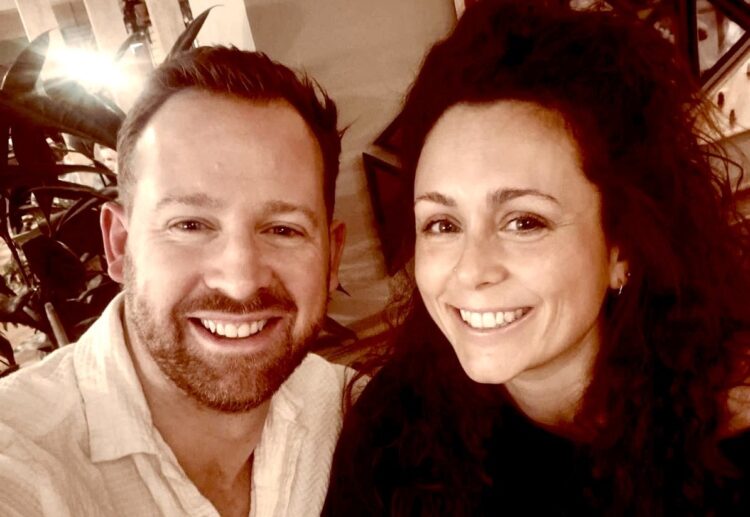 Wokingham Theatre was the setting for an Ideal Proposal as Dave Wood and Ellie Bukht got engaged on stage. Picture: Dave and Ellie