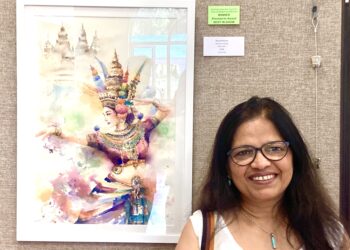 Wokingham Art Society's Annual Summer Exhibition and Sale can be seen until August 1. Picture: Emma Merchant