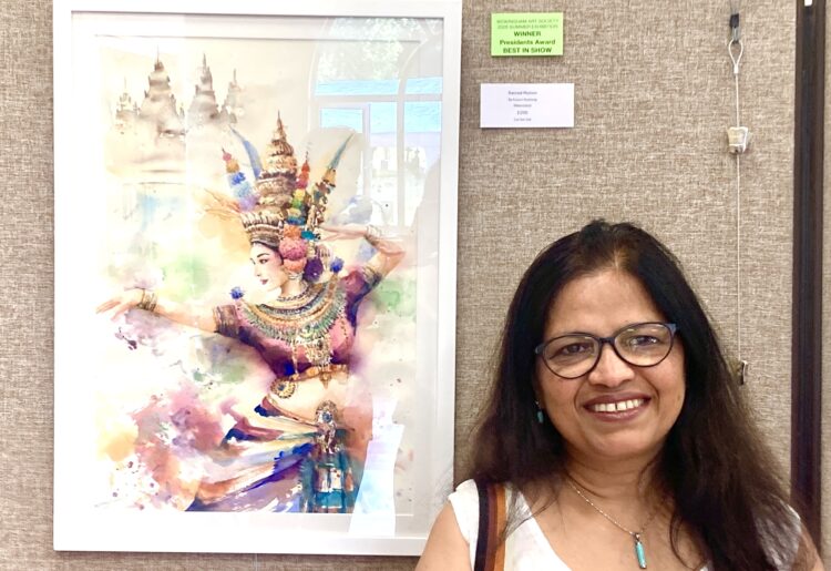 Wokingham Art Society's Annual Summer Exhibition and Sale can be seen until August 1. Picture: Emma Merchant