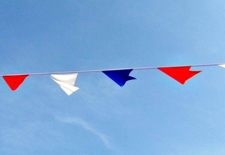 Volunteers seek red, white and blue fabric to make Heritage Day bunting. Picture: Ziggy2012 via Pixabay