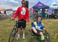 Duncan and his brother Drew are raising money to buy an Ice trike to keep Duncan fit and healthy. Picture: Kate Stonehouse