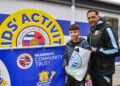 Harry with RFC Community Social Inclusion Manager, Richard Witt