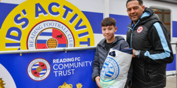 Harry with RFC Community Social Inclusion Manager, Richard Witt