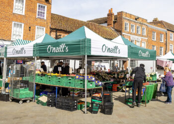 O'Neills at Wokingham market.