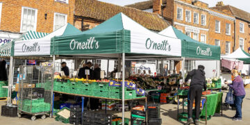 O'Neills at Wokingham market.