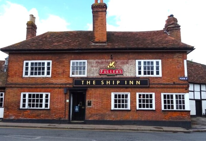 Bible & Beer meets monthly at Wokingham's Ship Inn. Picture: JThomas via Wikimedia Commond