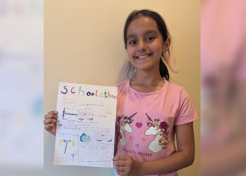 Children enjoyed getting creative for Earth Day, now they can help design posters for their school. Picture: MyJourneyWokingham