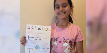 Children enjoyed getting creative for Earth Day, now they can help design posters for their school. Picture: MyJourneyWokingham