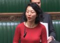 Yuan Yang, the Labour MP for Earley and Woodley, speaking in Parliament. Credit: Parliament Live.TV