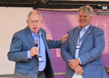 Reading FC co-owners Rob Couhig and Todd Trosclair Picture: Luke Adams