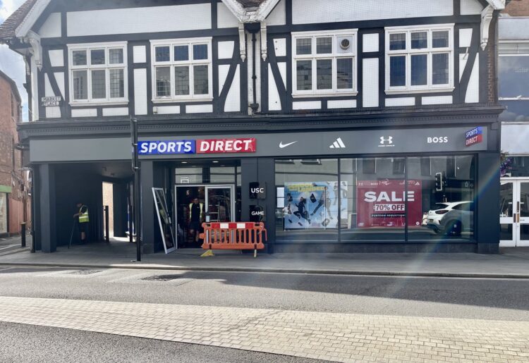 Sports Direct in Wokingham. Pic: Andrew Batt.
