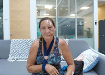 Elaine Parry, a mum in her 60s, was cycling when she was hit by an e-scooter rider at the A33 junction with Rose Kiln Lane in Reading on August 2. Credit: James Aldridge, Local Democracy Reporting Service
