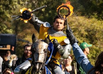 A Medieval Jousting Weekend offers fun for all the family in September. Picture: Philip Brown Photography