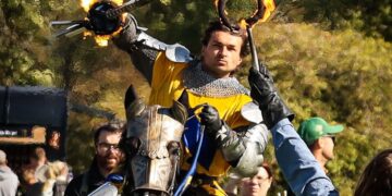 A Medieval Jousting Weekend offers fun for all the family in September. Picture: Philip Brown Photography