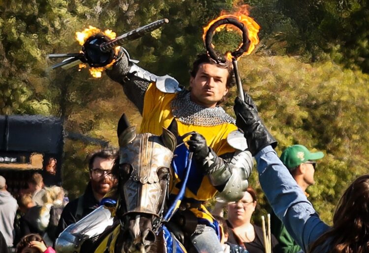 A Medieval Jousting Weekend offers fun for all the family in September. Picture: Philip Brown Photography