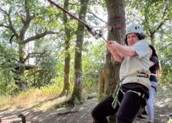 Young volunteer Jarod has come back from a leadership course in North Wales with confidence for the future. Picture: Rotary Club of Maiden Erlegh
