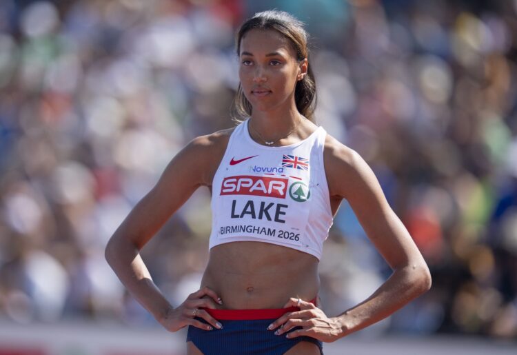 Novuna GB & NI Team athlete Morgan Lake competing in the Women?s High Jump at the European Athletics Championships Birmingham 2026.