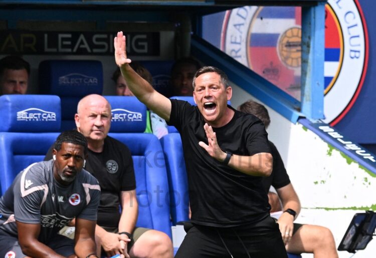 Reading FC manager Leam Richardson Picture: Luke Adams