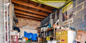 The garage in St Paul's Gate.