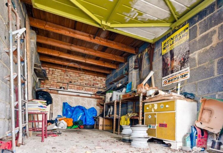 The garage in St Paul's Gate.