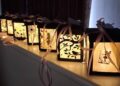 Residents of West Oak Care Home were treated to a lantern making workshop. Picture: West Oak Care Home