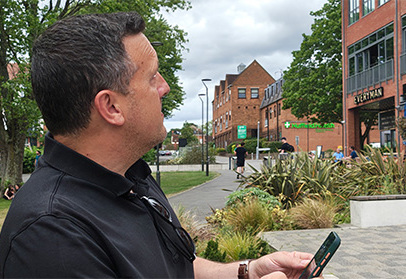 James Sheahan said his new venture involves players following visual clues to find their way and solve interactive puzzles.