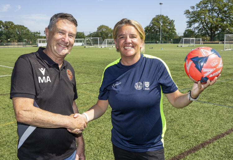 Mark Asdhwell and Liz Verrall. Pic: Stewart Turkington.