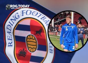 The defender was spotted in the players box at Reading FC