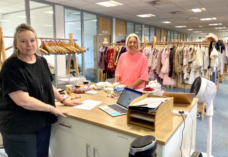 Volunteers at The Cowshed prepare items for people in crisis, just one of the charity's community activities. Picture: Emma Merchant