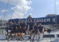 Pupils from The Piggott School took to the waves for a double yacht adventure. Picture: Piggott School