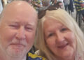 Steve Broad, 69, is blind and disabled. He lives with his wife, 72, in Hanover Gardens, Bracknell. They've been left without a working shower for more than a year. Credit: Broad family
