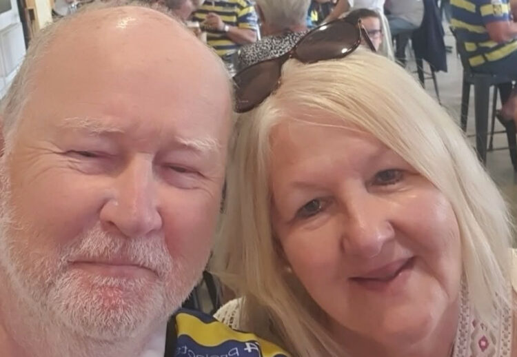 Steve Broad, 69, is blind and disabled. He lives with his wife, 72, in Hanover Gardens, Bracknell. They've been left without a working shower for more than a year. Credit: Broad family