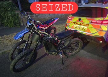 Police seize e-bikes