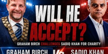 The mayor of Sandhurst wants to box Sir Sadiq.