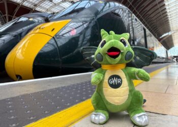 GWR wants families to send in their suggestions for a name for their new dragon plushie. Picture: GWR