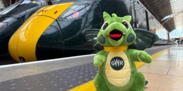 GWR wants families to send in their suggestions for a name for their new dragon plushie. Picture: GWR