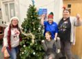 Families were able to enjoy Christmas fun at a party organised for Grub Club members in Wokingham's Cornerstone building. Picture: Emma Merchant