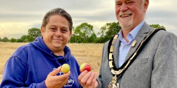 A new Covid Memorial Woodland was opened in California Country Park. Picture: Emma Merchant