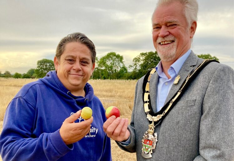A new Covid Memorial Woodland was opened in California Country Park. Picture: Emma Merchant