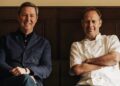 Rstaurateur Nigel Sutcliffe' and chef Dom Chapman.
