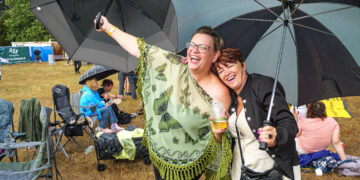 Wokingham Festival 2026, festival goers enjoying the fun. Picture: Andrew Merritt